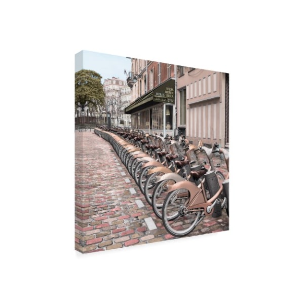 Alan Blaustein 'Paris City Ride #2' Canvas Art,18x18